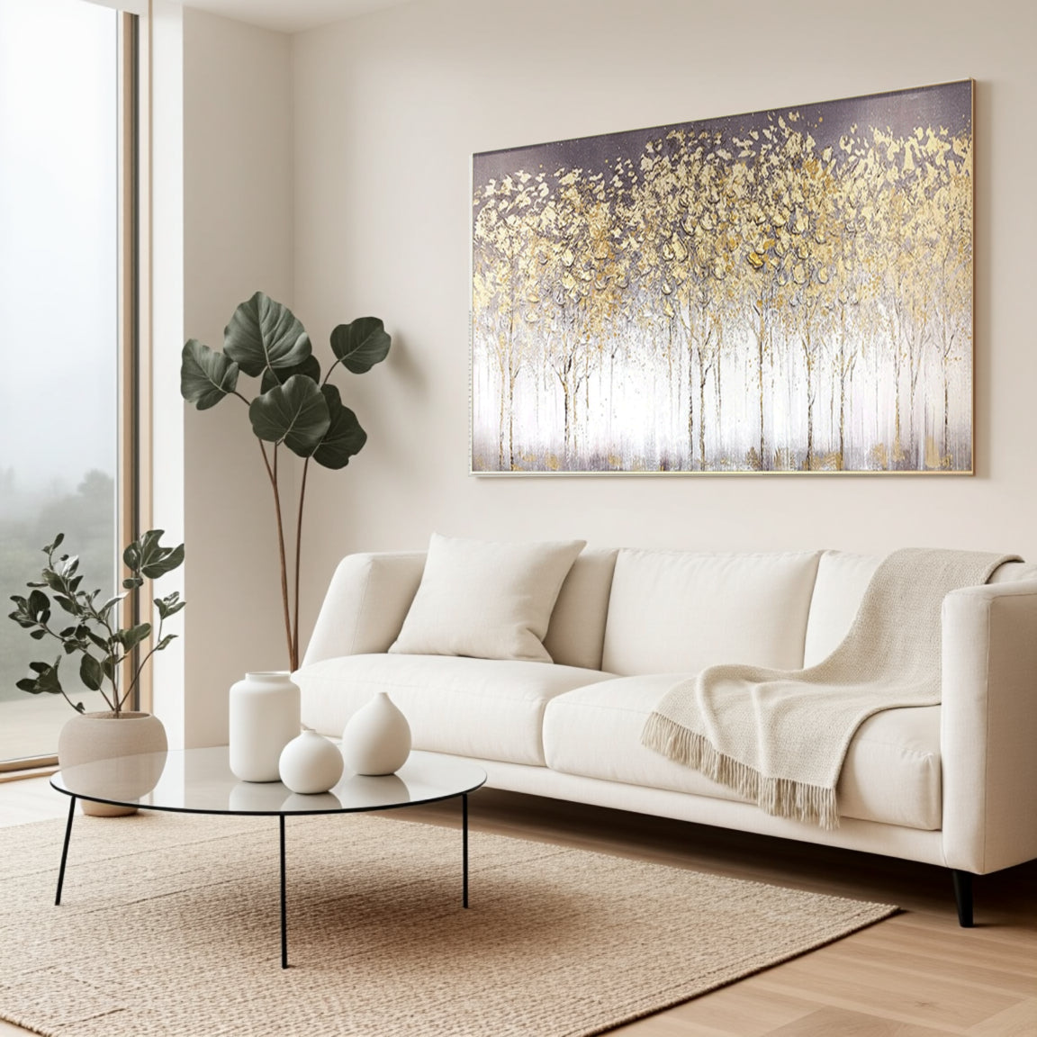 Flower And Tree Painting #FT 032