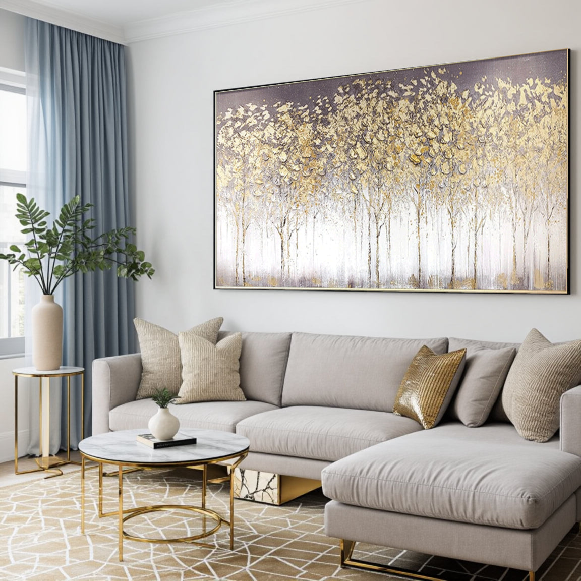 Flower And Tree Painting #FT 032