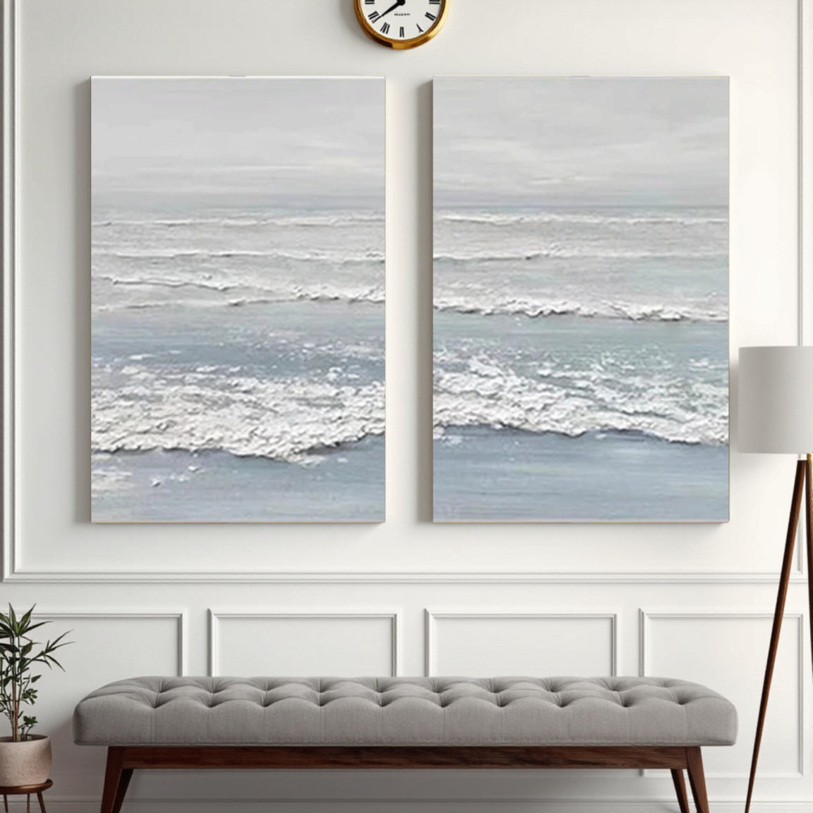 Ocean And Sky Painting Set of 2#OS 038