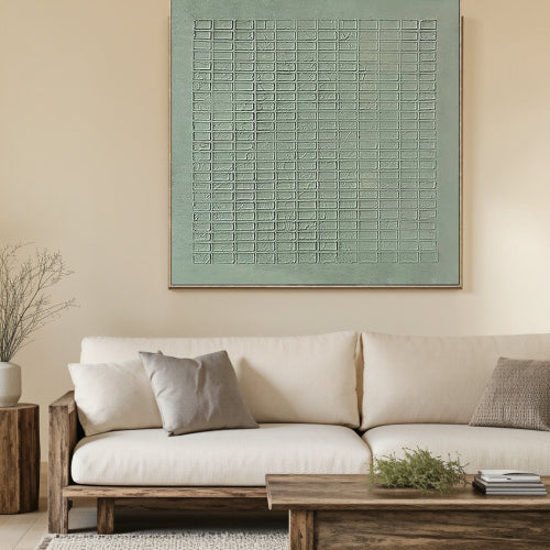 Blue & Green Abstract #BG013