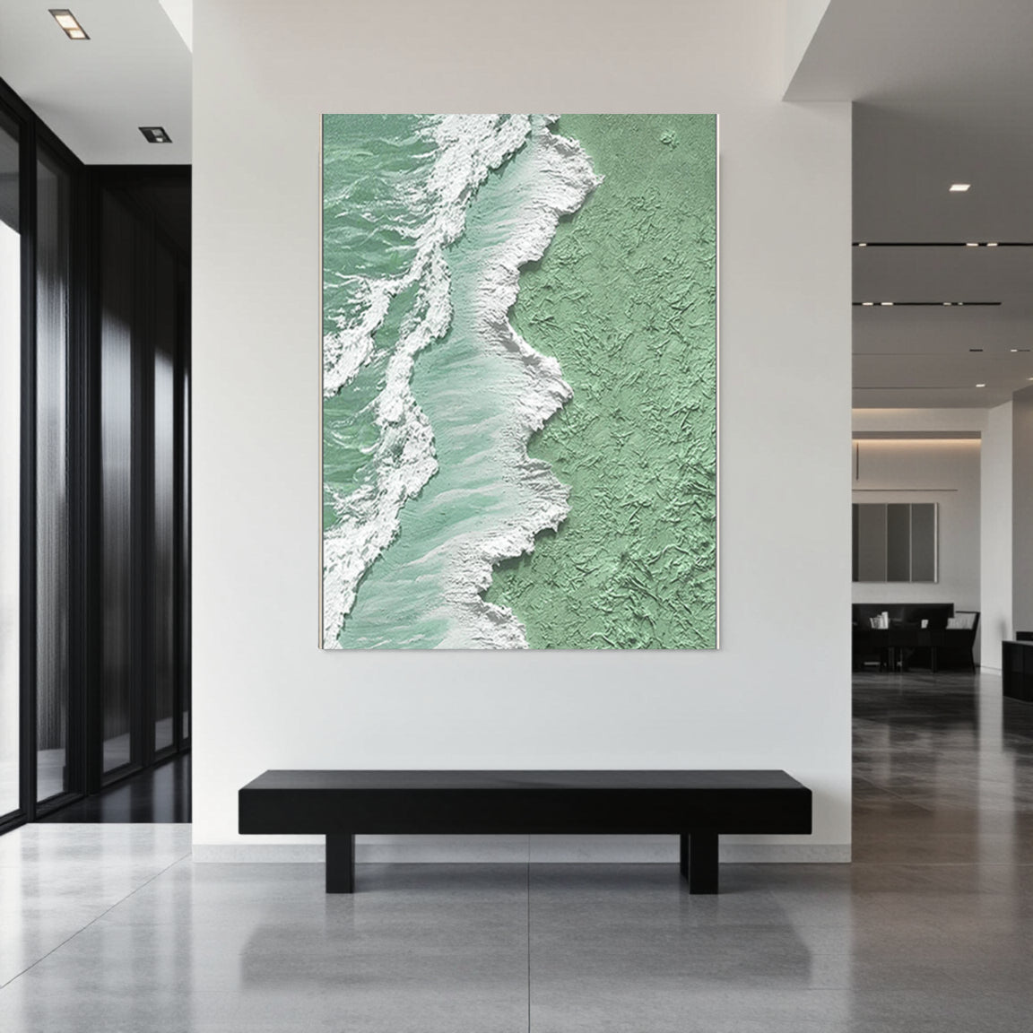 Ocean And Sky Painting #OS 034