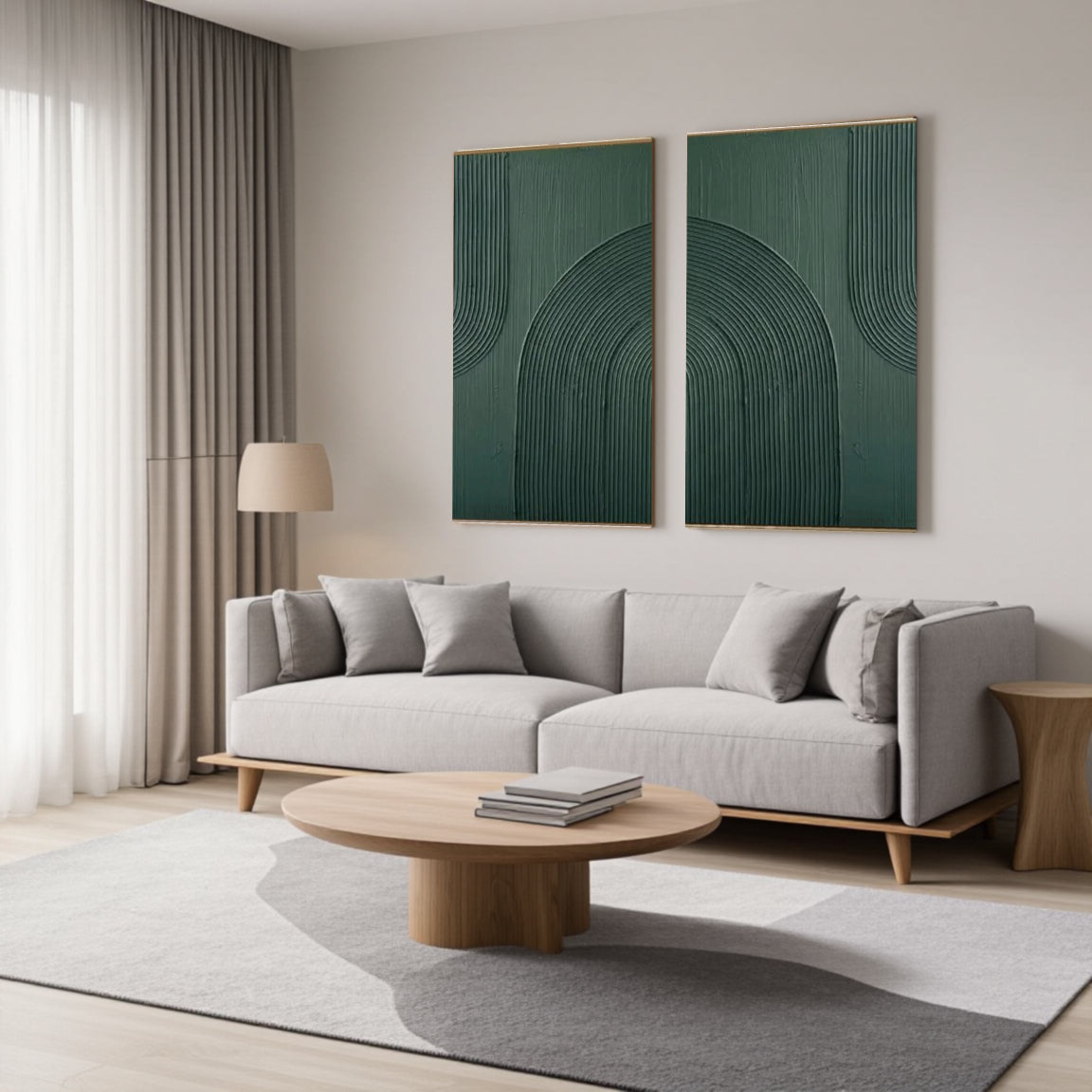 Abstract Tranquility Set of 2 #WS019