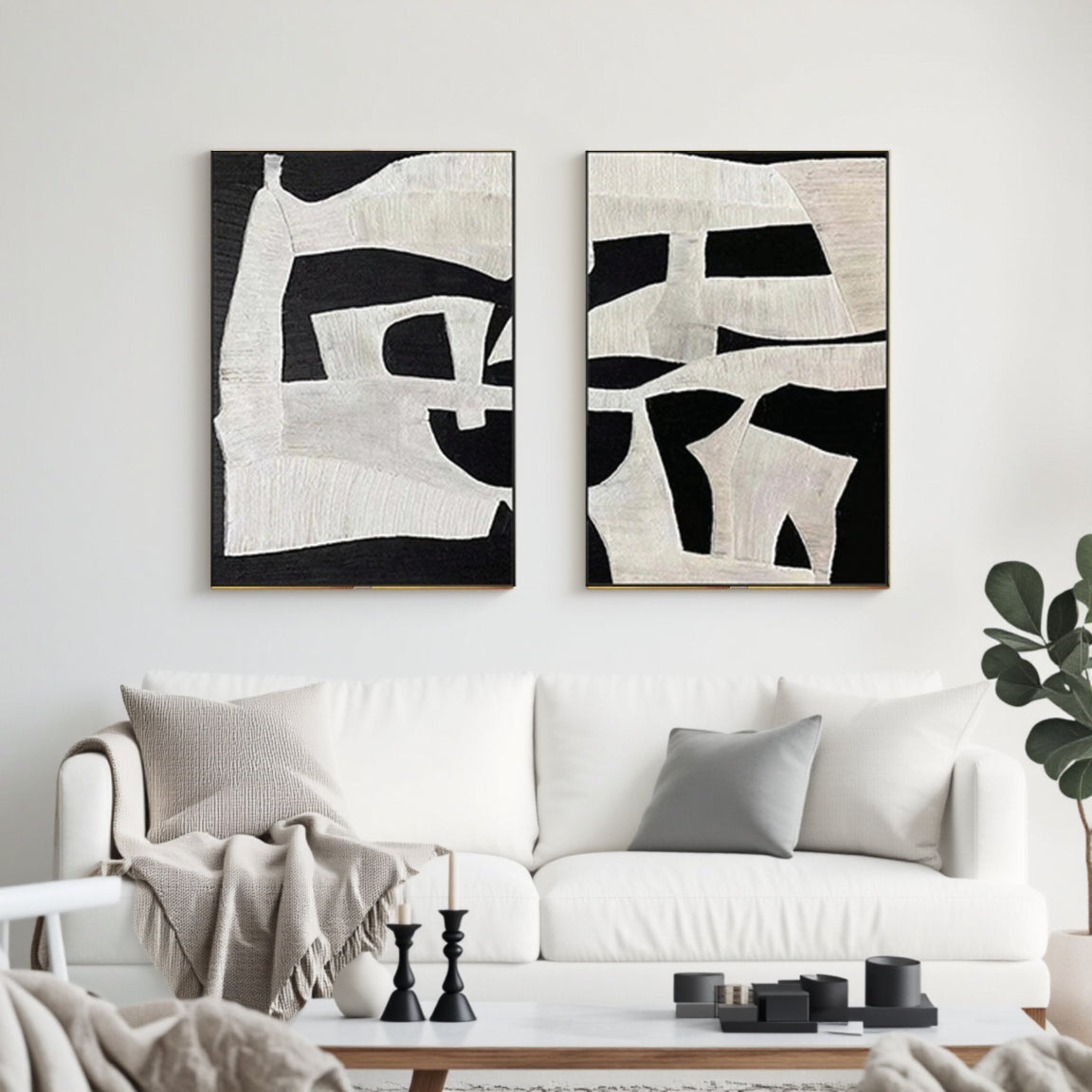 Abstract Tranquility Set of 2 #WS022