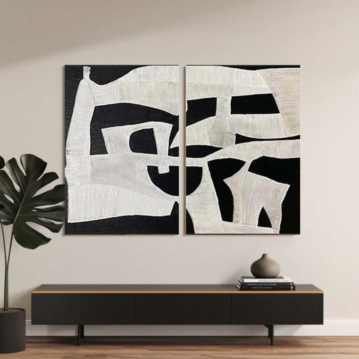 Abstract Tranquility Set of 2 #WS022