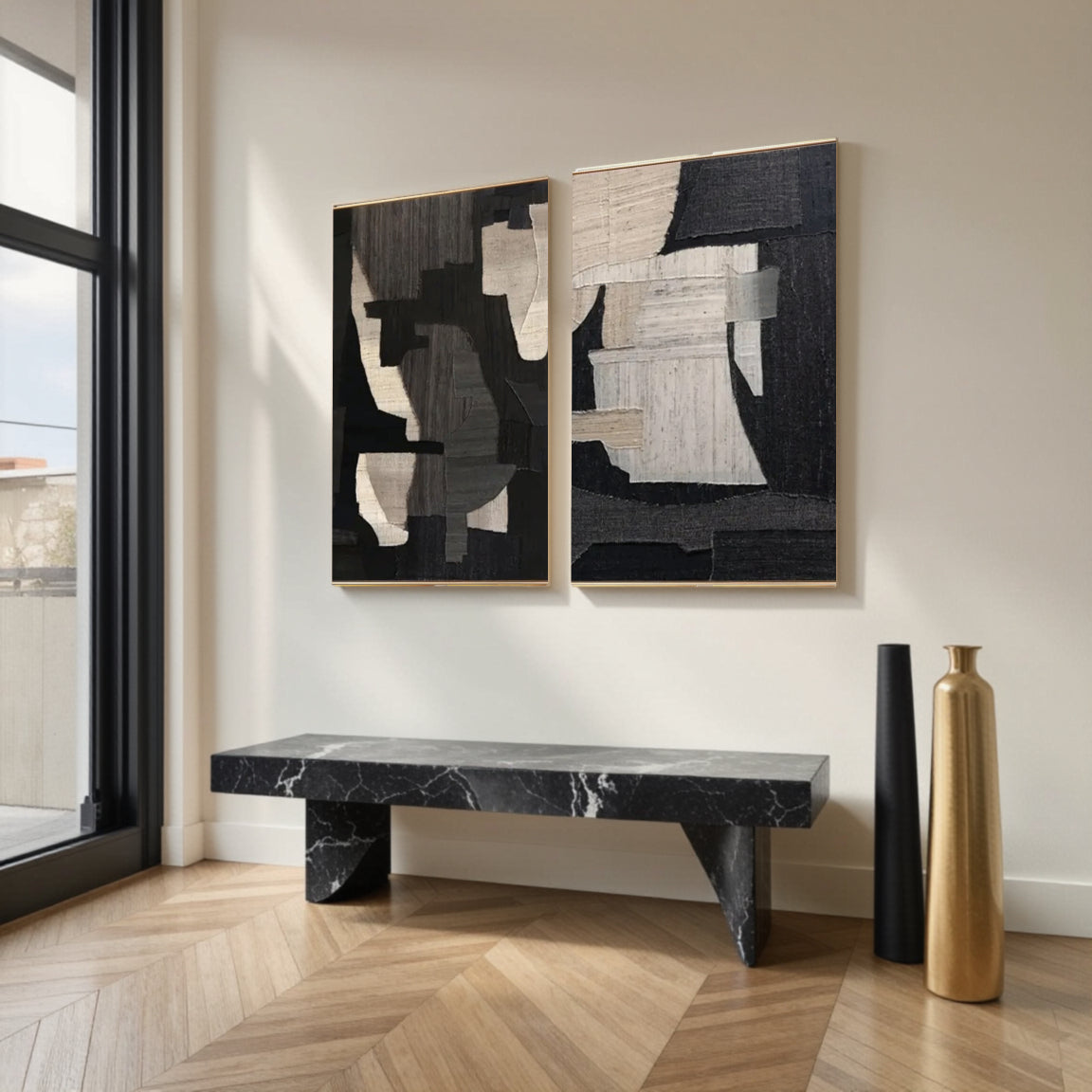 Abstract Tranquility Set of 2 #WS018