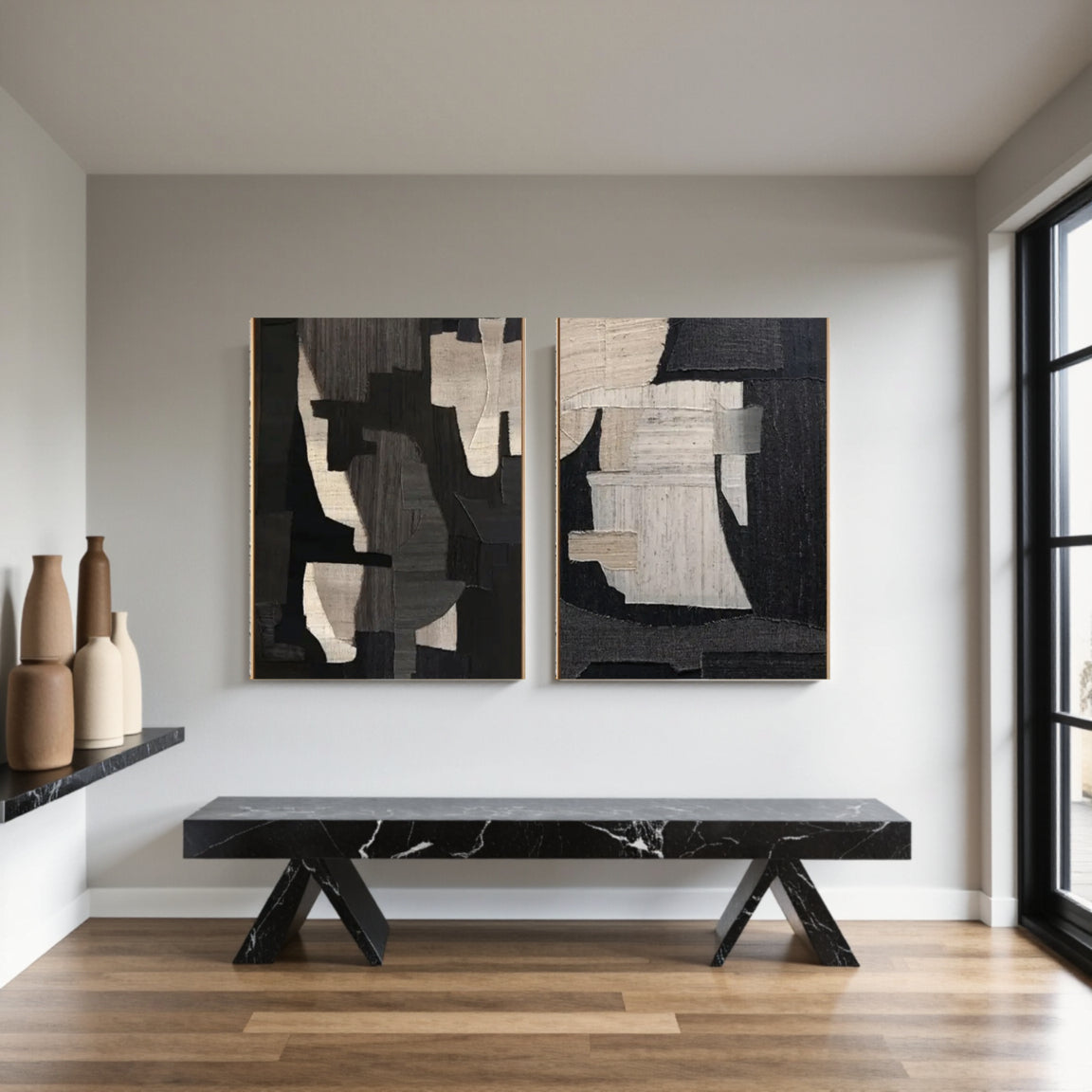 Abstract Tranquility Set of 2 #WS018