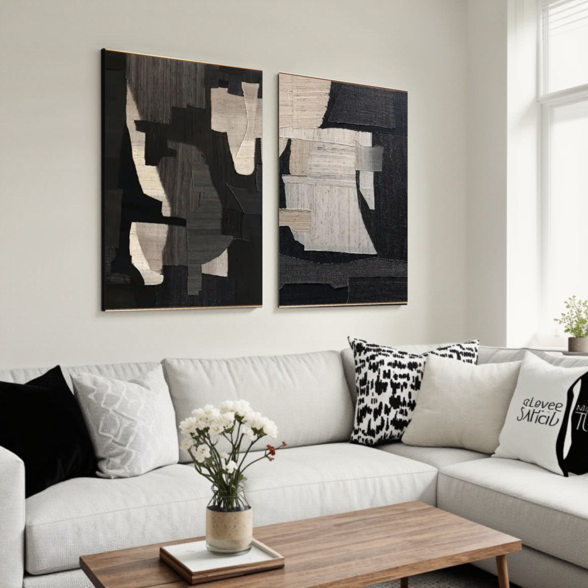 Abstract Tranquility Set of 2 #WS018