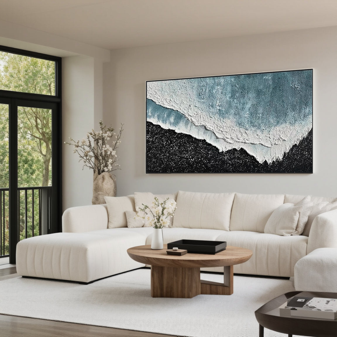 Ocean And Sky Painting #OS 046