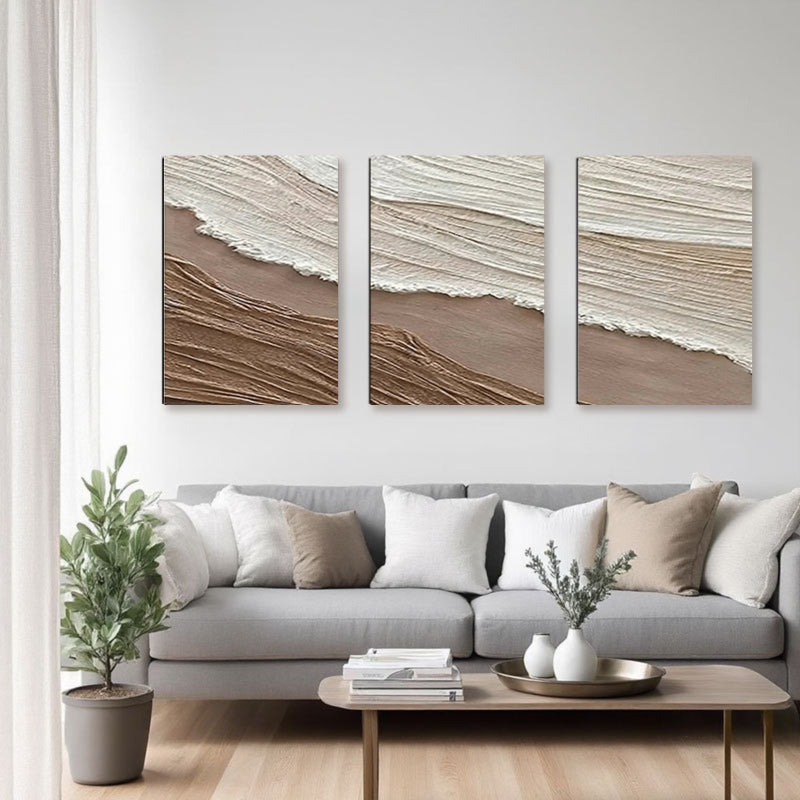 Wabi Sabi Painting "Flujo Quieto"