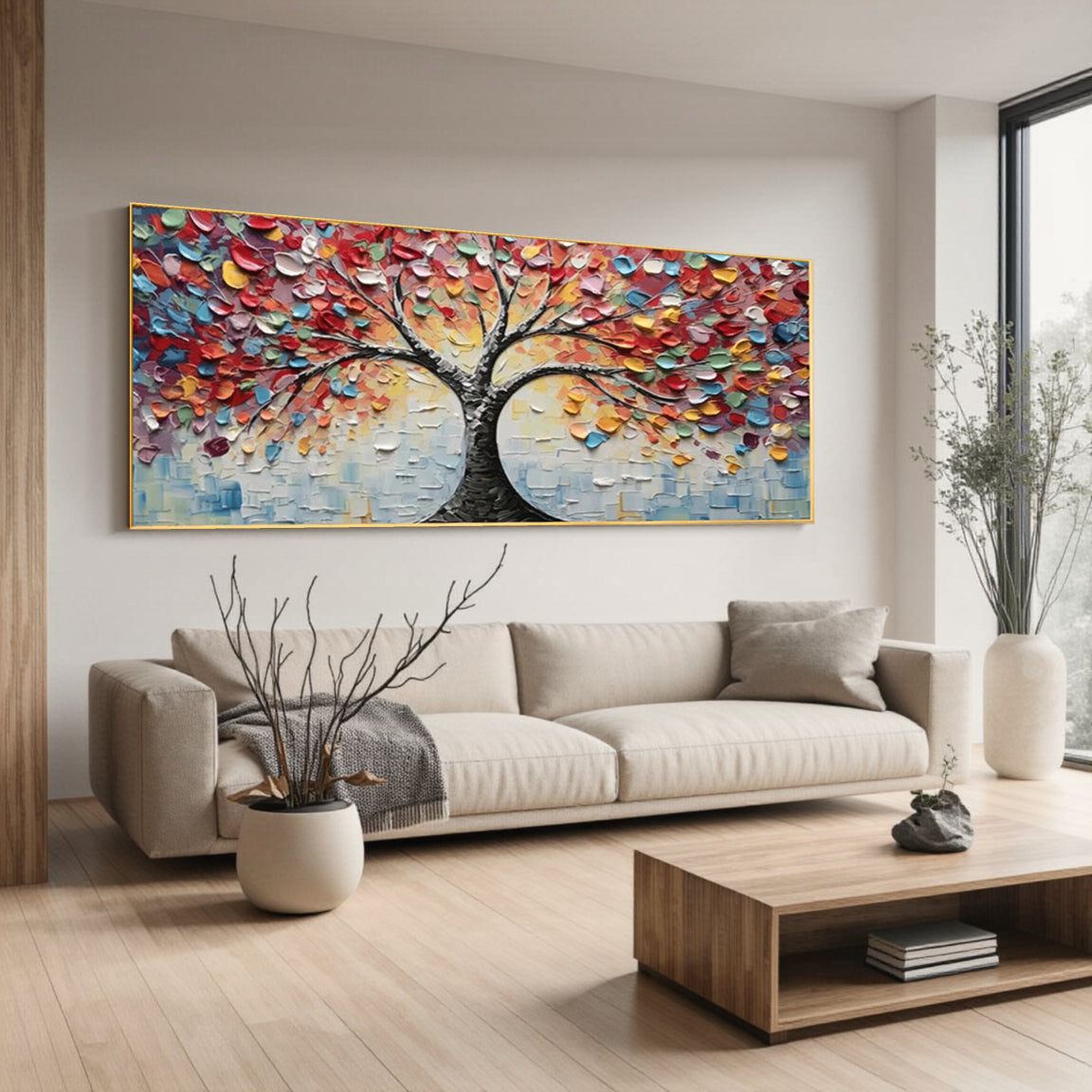 Flower And Tree Painting #FT 055