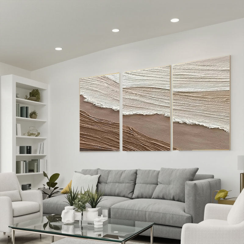 Wabi Sabi Painting "Flujo Quieto"