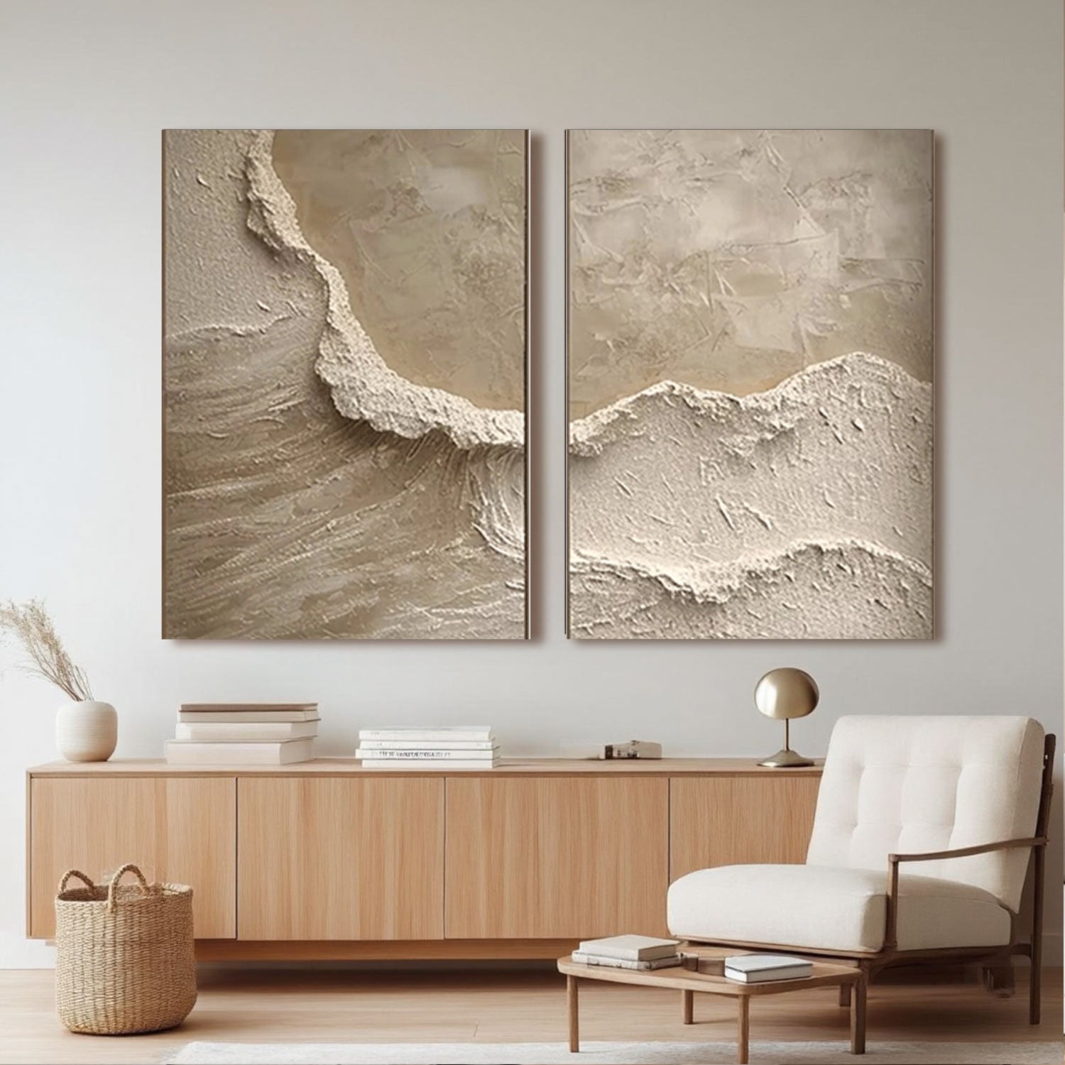 Ocean And Sky Painting Set of 2#OS 107