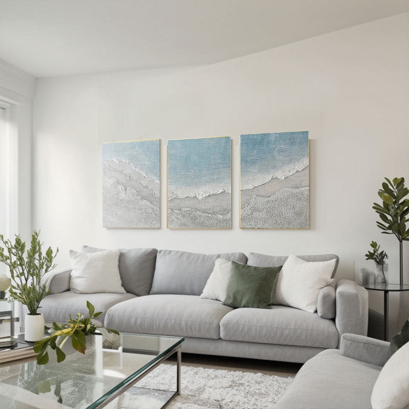 3D Textured Painting "	Susurro Marino"