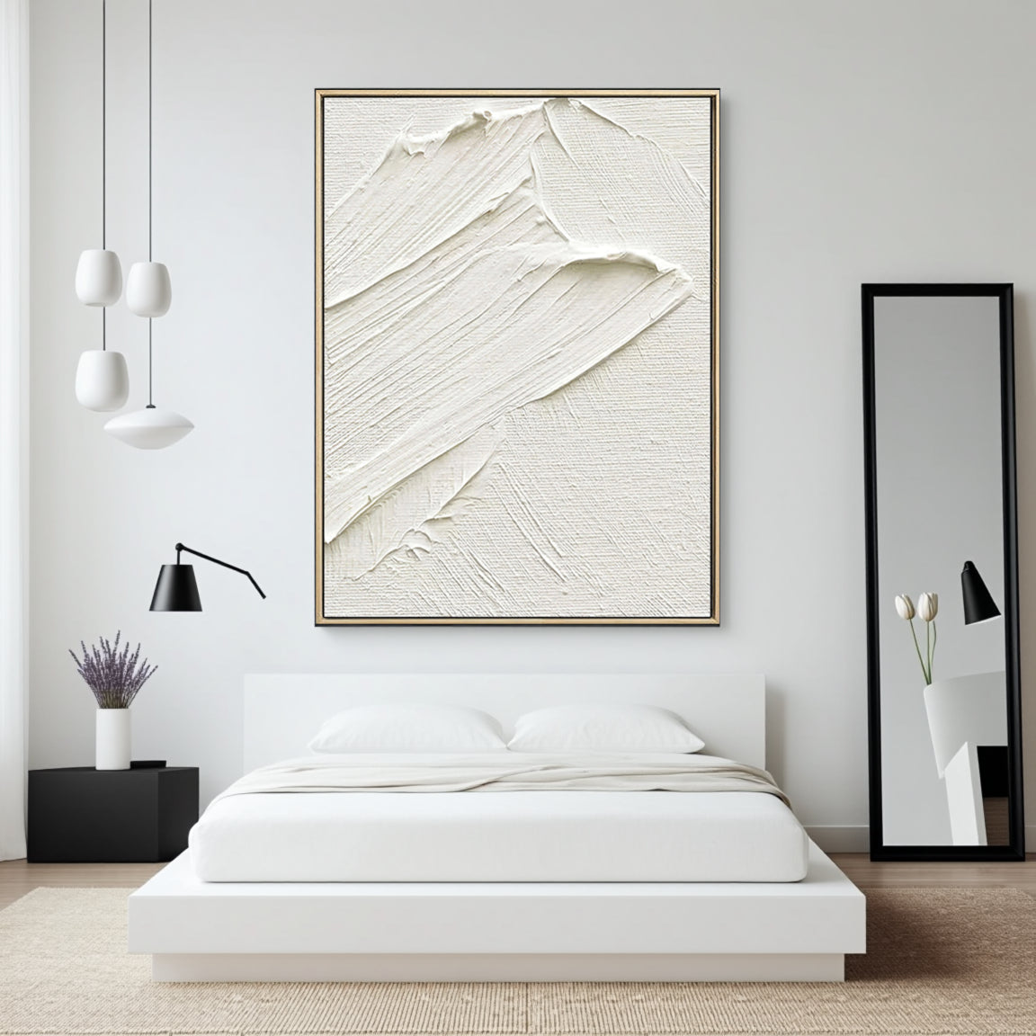 Plaster Art Minimalist Textured Painting #MM018