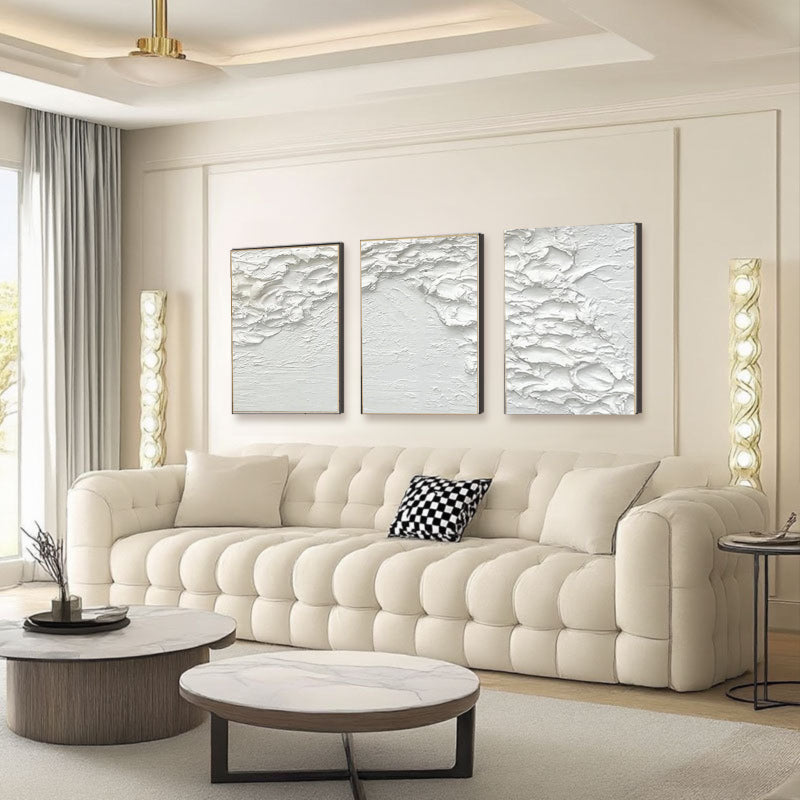 3D Textured Painting "Suspiro de Cal"