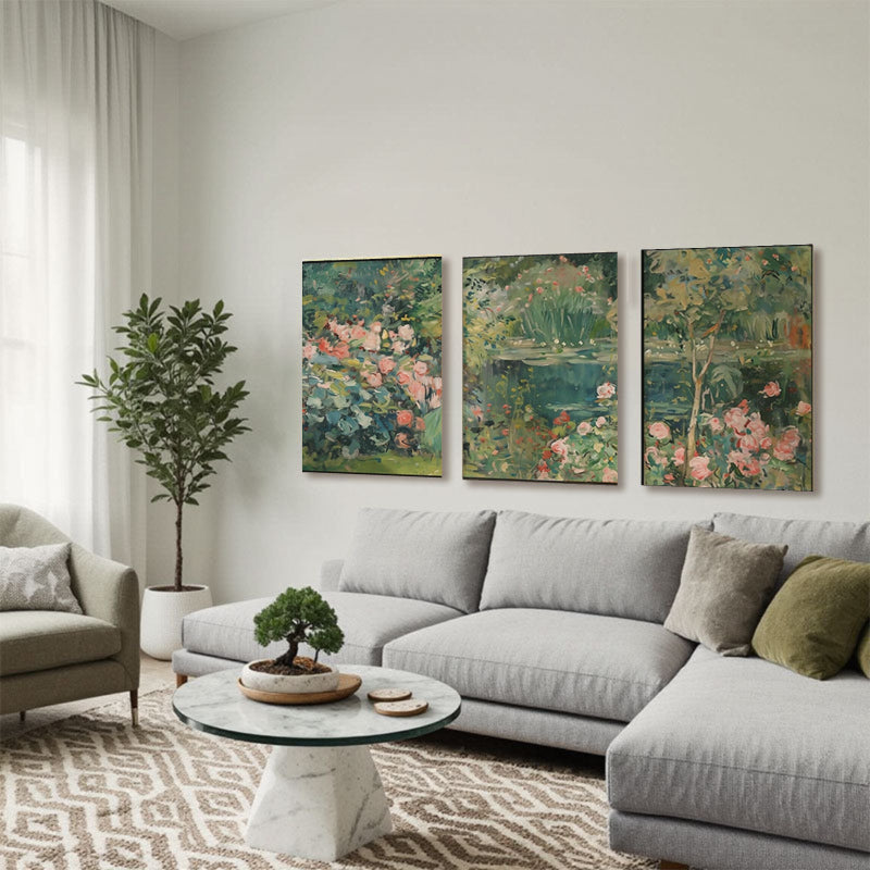 Colorful Painting "Estanque Interior"