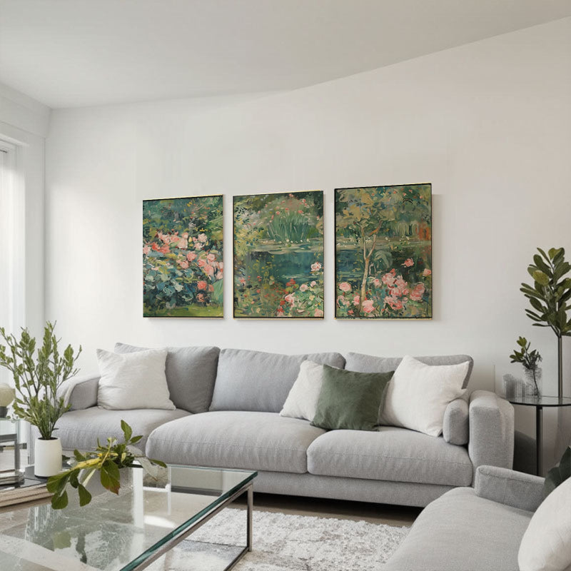 Colorful Painting "Estanque Interior"