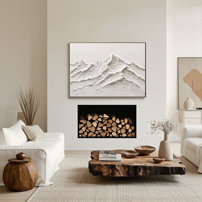 Plaster Art Minimalist Textured Painting #MM118