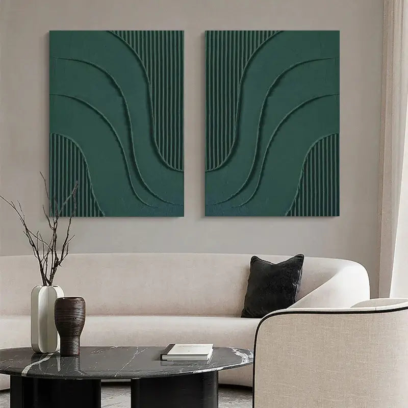 Abstract Tranquility Set of 2 #WS018