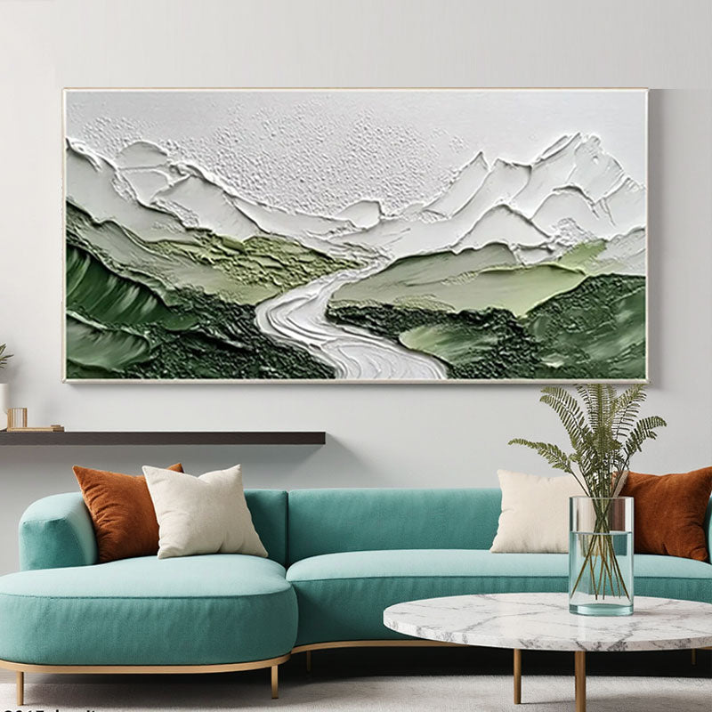 Plaster Art Minimalist Textured Painting #MM312