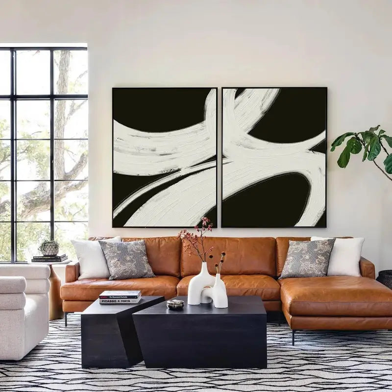 Abstract Tranquility Set of 2 #WS017
