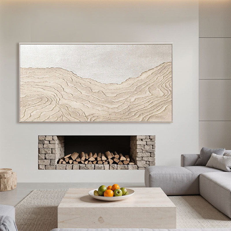 Plaster Art Minimalist Textured Painting #MM194