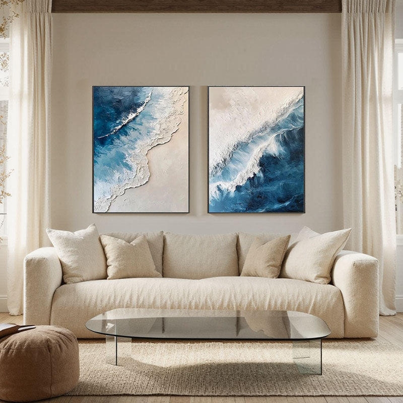 Ocean And Sky Painting Set of 2#OS 198
