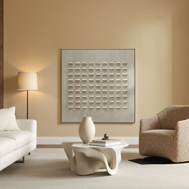 Beige & Brown Abstract #BB121