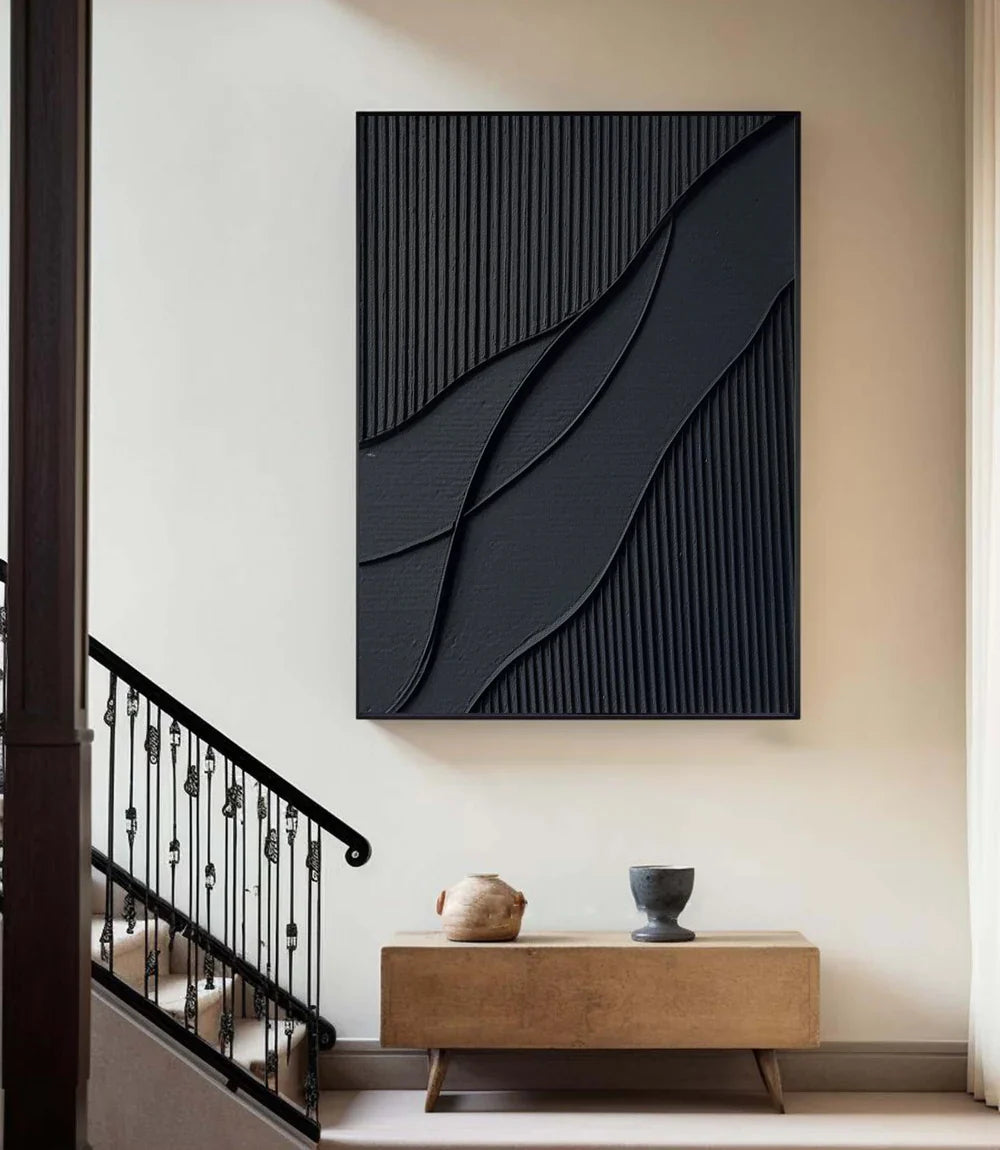 Plaster Art Minimalist Textured Painting #MM086
