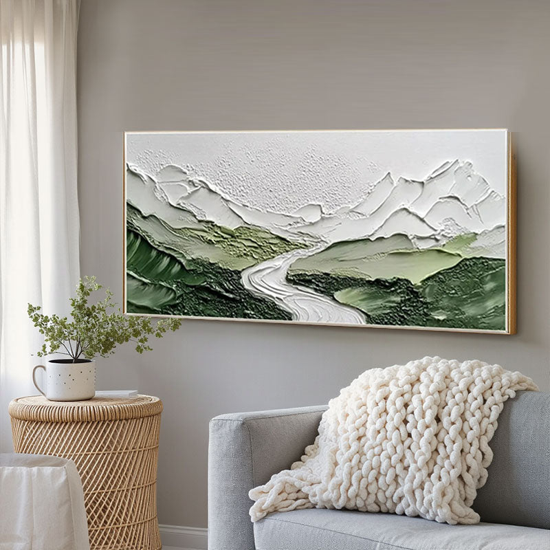 Plaster Art Minimalist Textured Painting #MM312