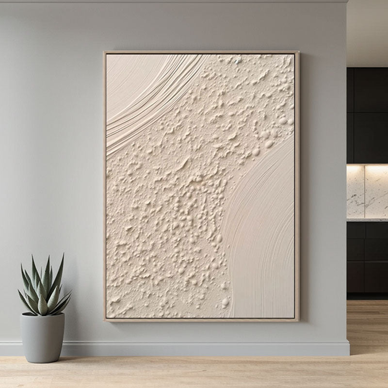 Beige & Brown Abstract #BB094