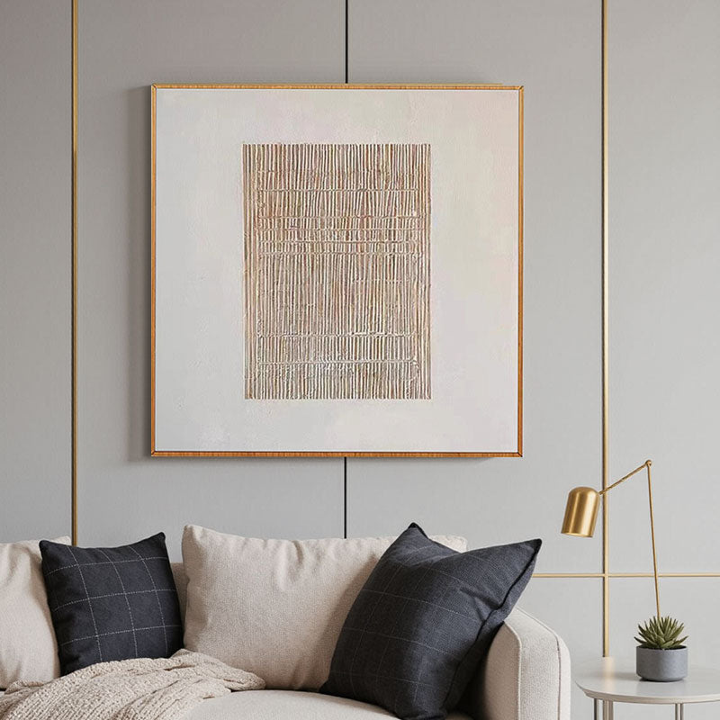 Beige & Brown Abstract #BB028