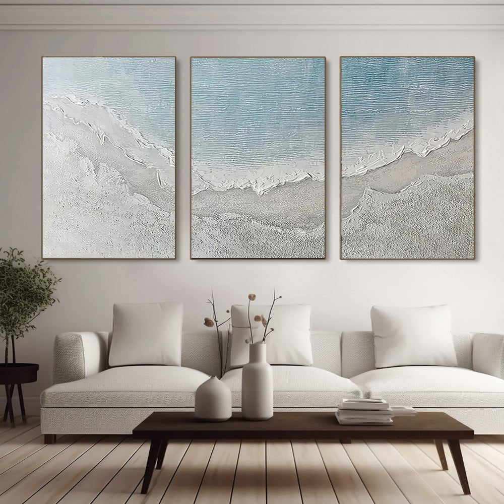 3D Textured Painting " Susurro Marino"
