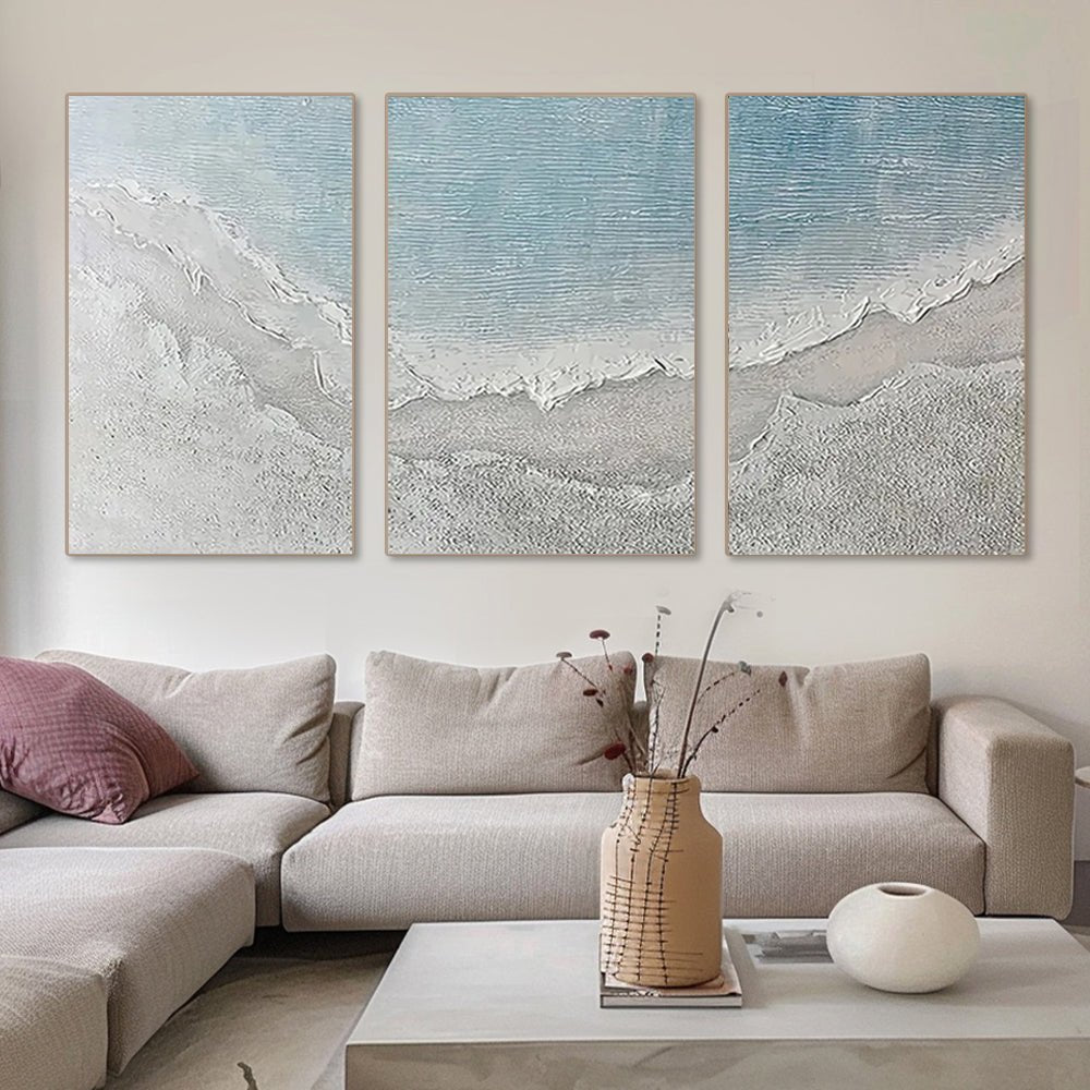 3D Textured Painting " Susurro Marino"