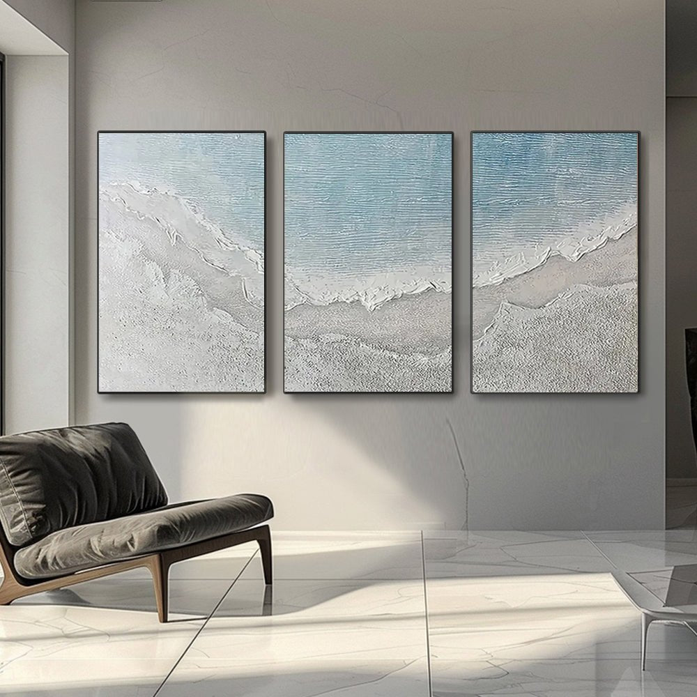 3D Textured Painting " Susurro Marino"