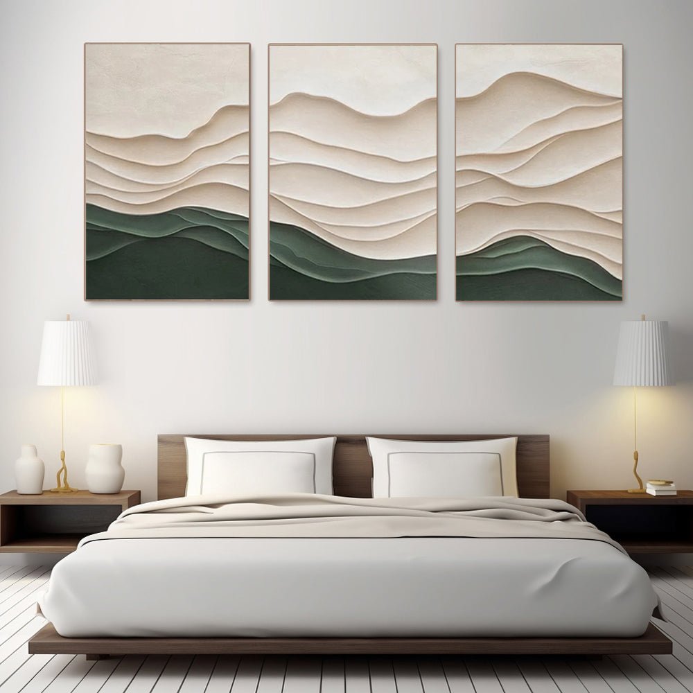 3D Textured Painting "Valle Interior"
