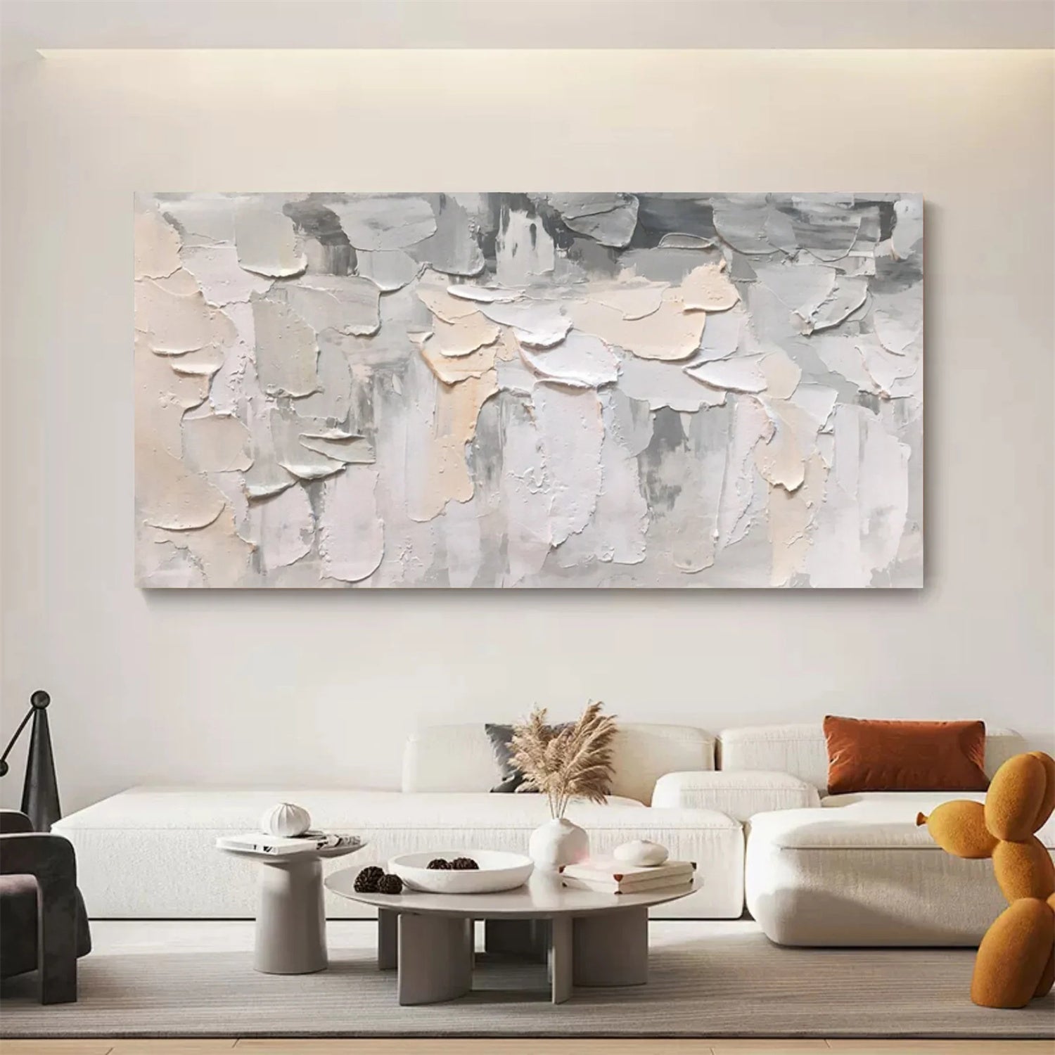 Plaster Art Minimalist Textured Painting #MM102