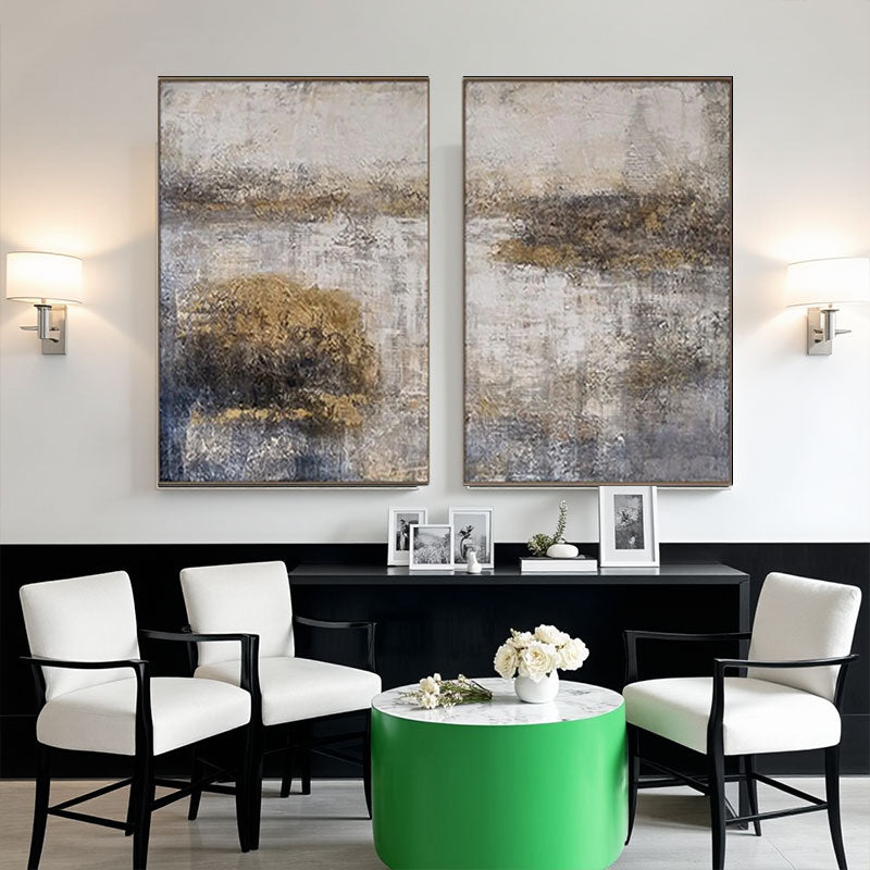 Abstract Painting Set of 2 #AB 108