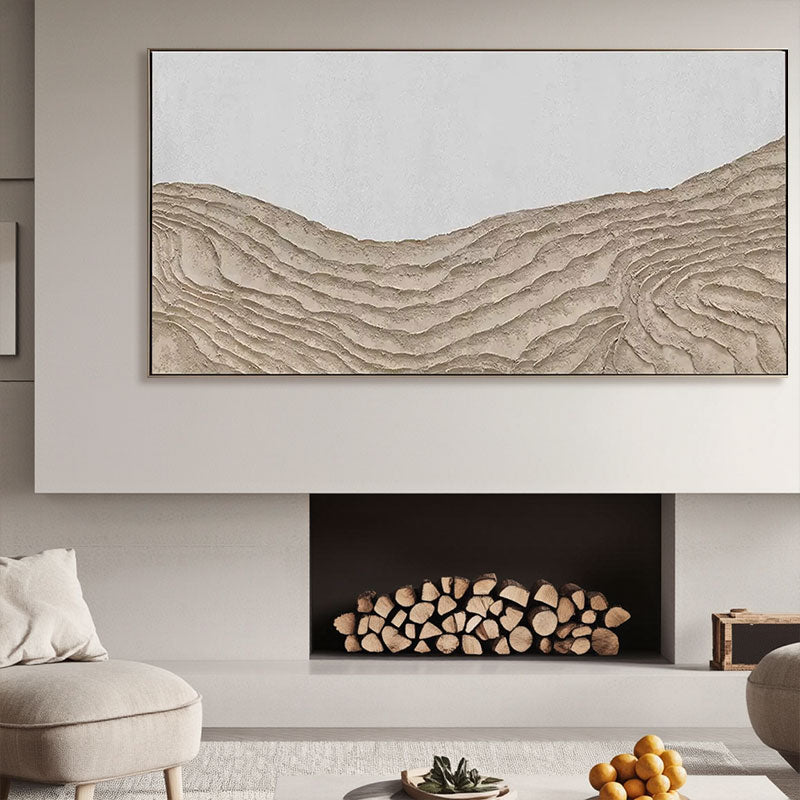 Plaster Art Minimalist Textured Painting #MM197