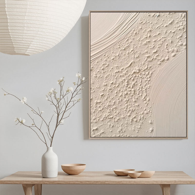 Beige & Brown Abstract #BB094