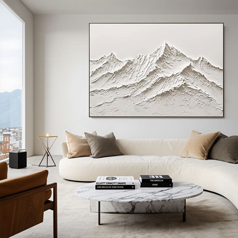 Plaster Art Minimalist Textured Painting #MM118