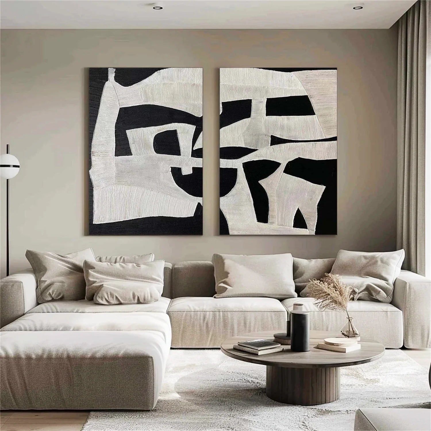 Abstract Tranquility Set of 2 #WS023