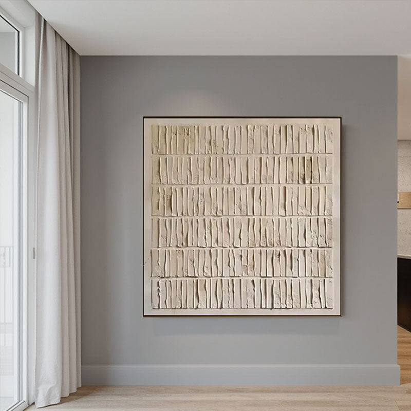 Beige & Brown Abstract #BB125