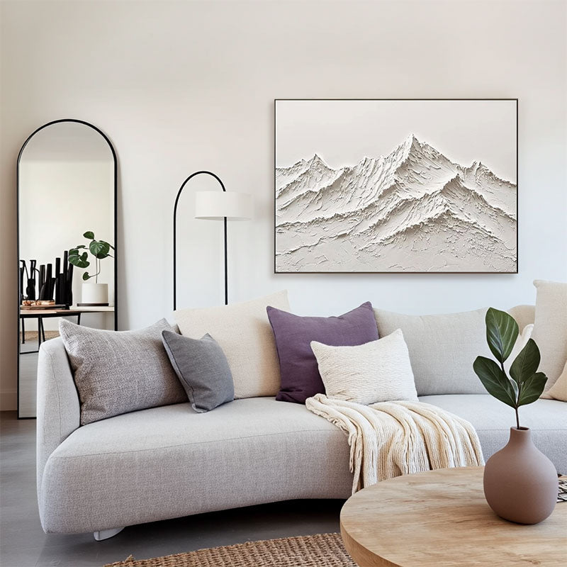 Plaster Art Minimalist Textured Painting #MM118