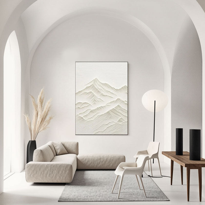3D Textured Plaster Art Minimalist Wall Art #MM306