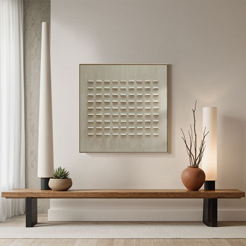 Beige & Brown Abstract #BB121