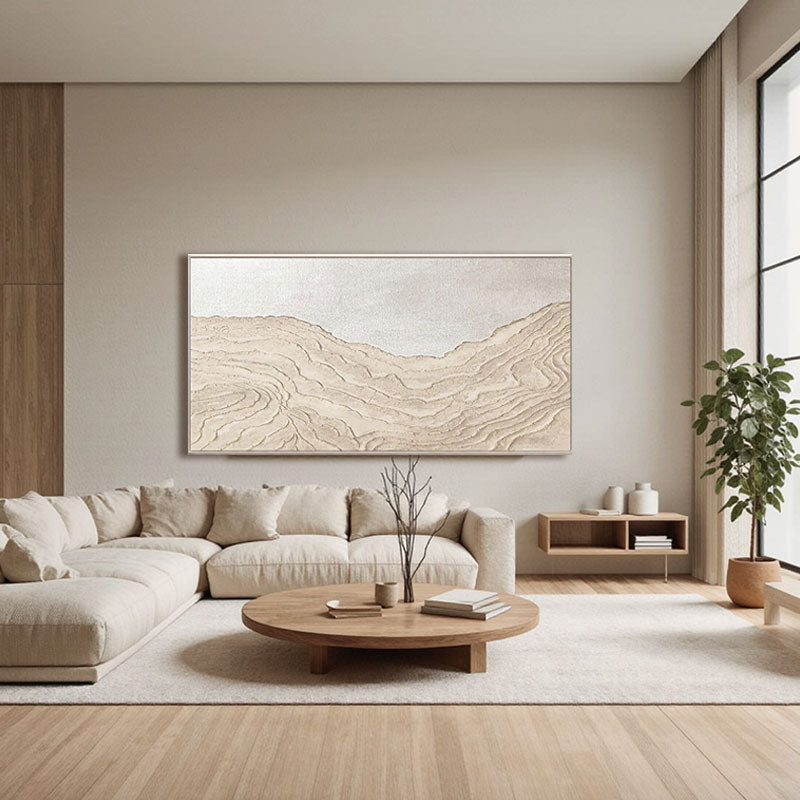 Plaster Art Minimalist Textured Painting #MM194