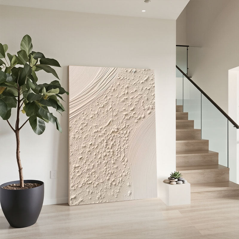 Beige & Brown Abstract #BB094