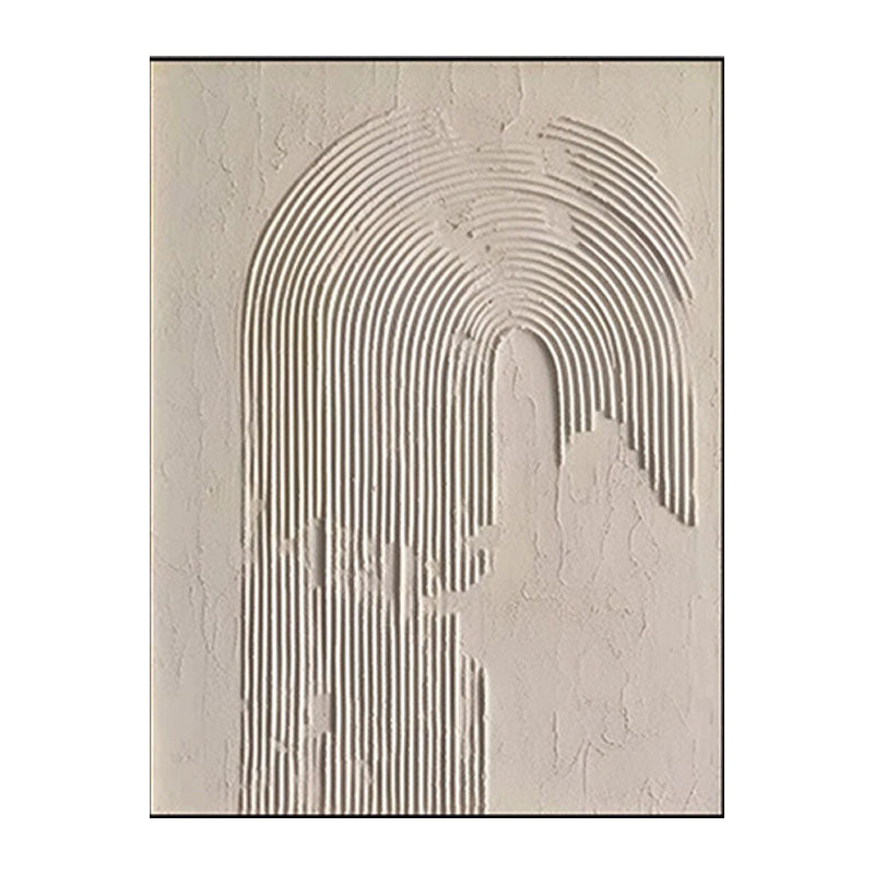 Beige & Brown Abstract #BB024