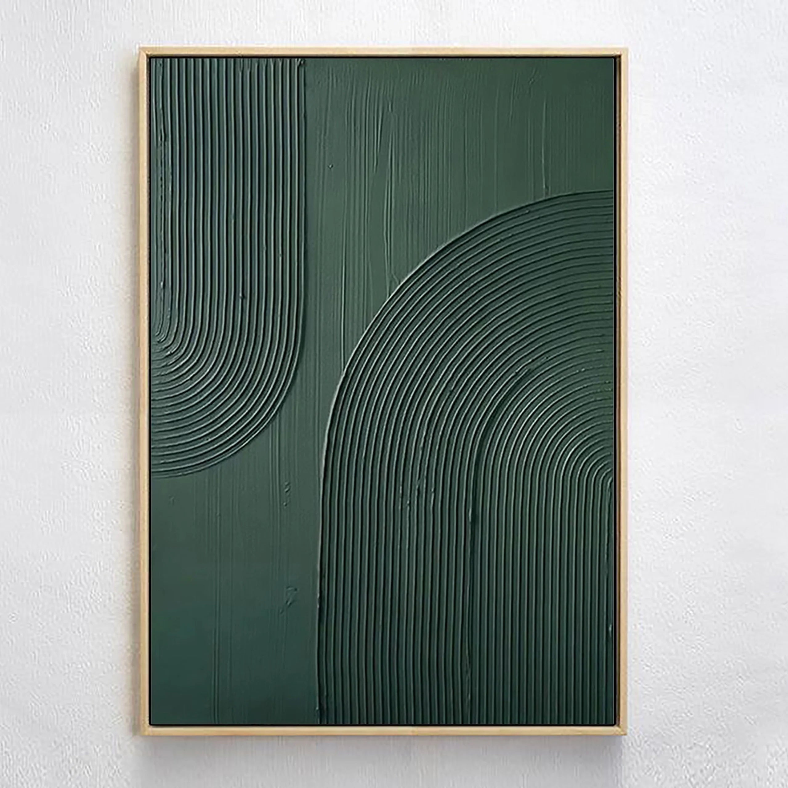 Black Minimalist Textured Painting Canvas #MZ029